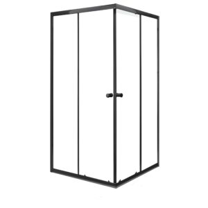 Kabina natr. Olga SQ80 BLACK SOLO (b.b.)