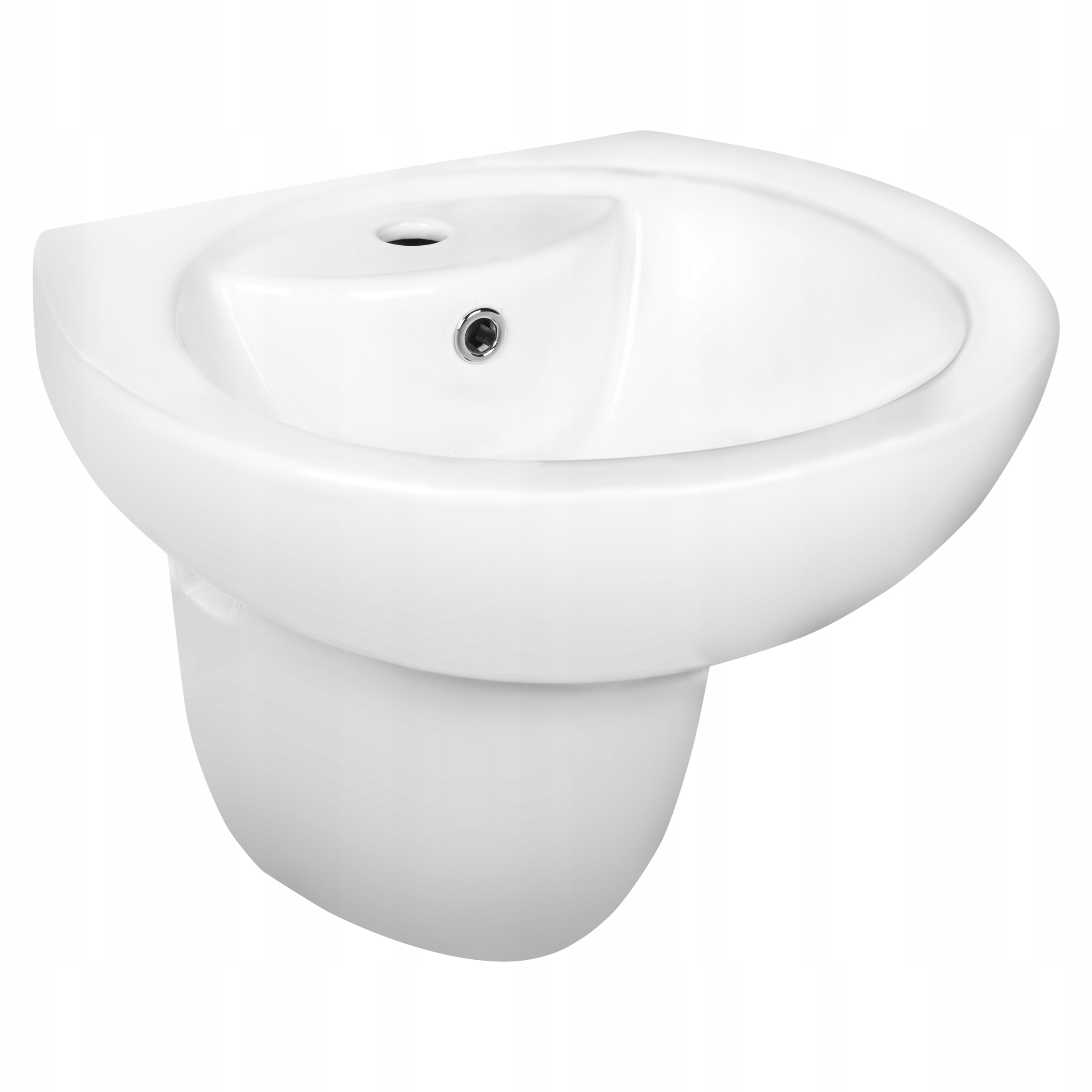 Umywalka wisząca Amelia 14 z półpostumentem