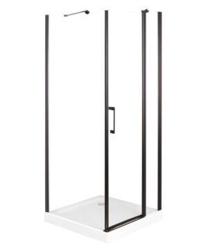 Kabina Prysznicowa Veduta Zoya Black 80x80cm