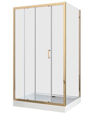 Kabina Prysznicowa Liveno Doris Gold XL 120x80cm